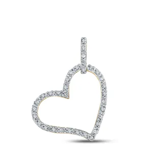 1/12CTW-DIA P2 GIFT HEART PENDANT