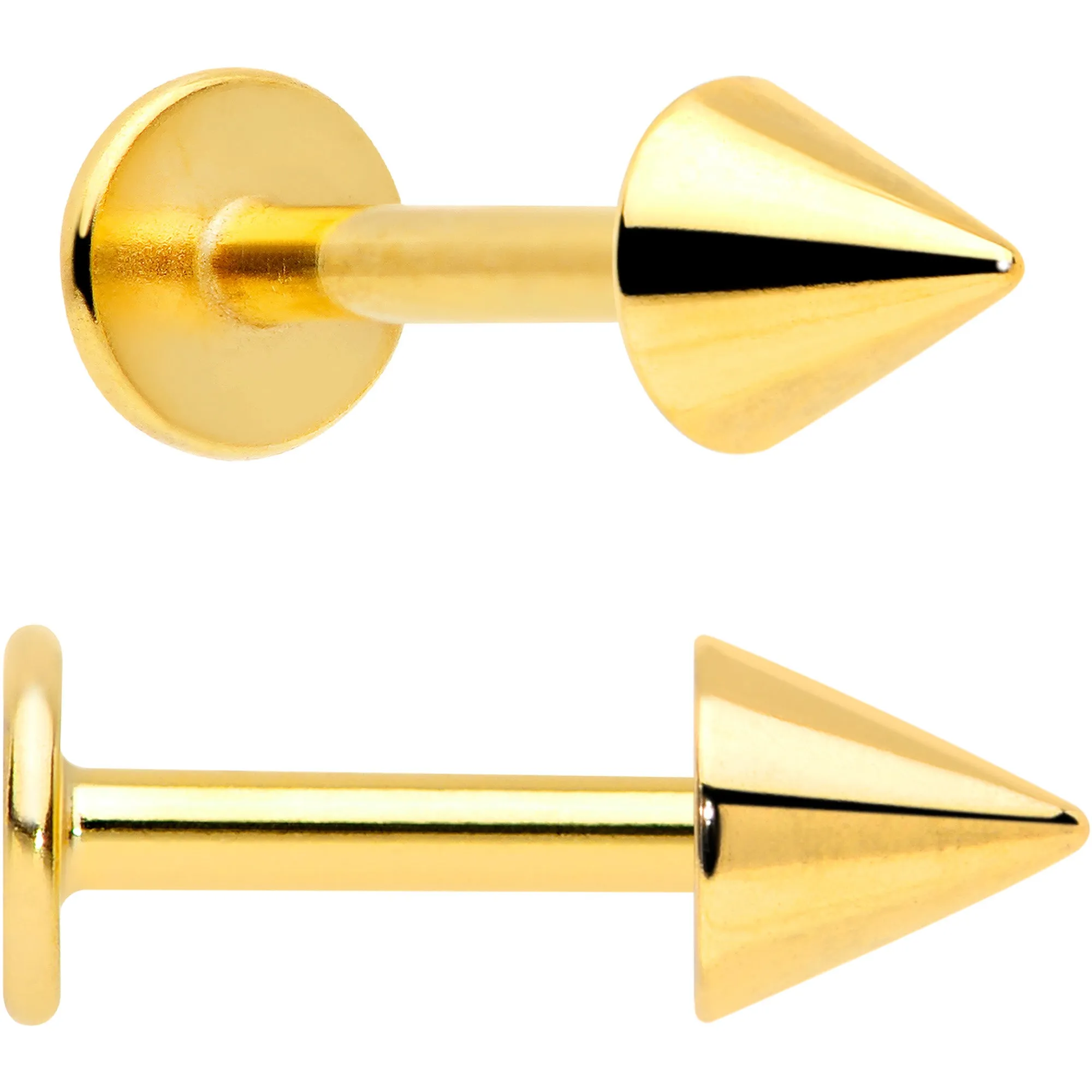 16 Gauge Frog Flat Back Earring Set Internally Threaded 3 Pack
