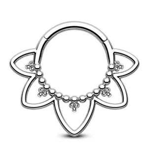 16G Titanium Lotus Flower Septum Ring Daith Earrings
