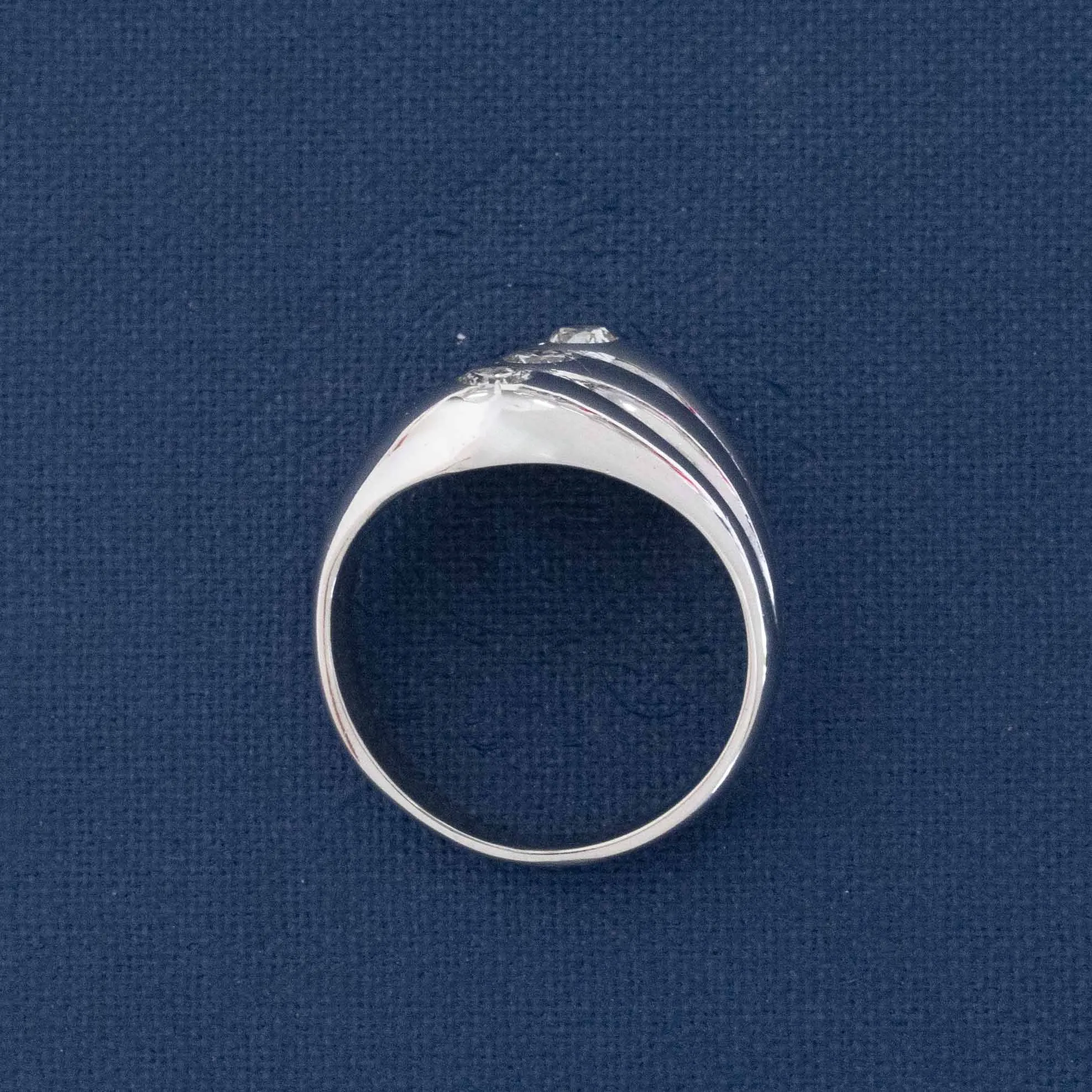 .38ctw Diamond Triple Dome Ring