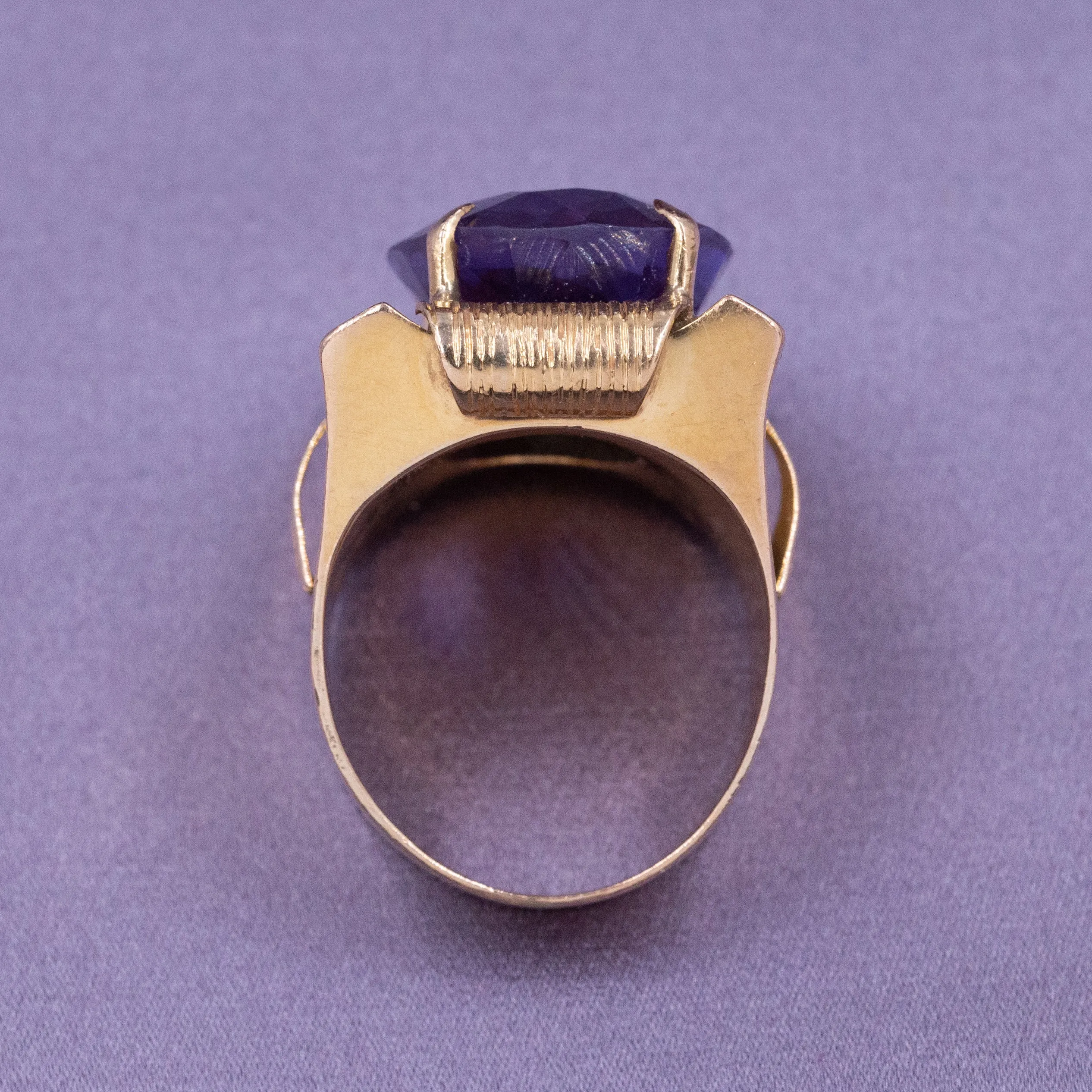 Alexandrite Cocktail Ring C. 1950s