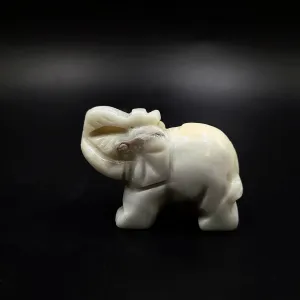 Amazonite Elephant Figurine 2" 50mm