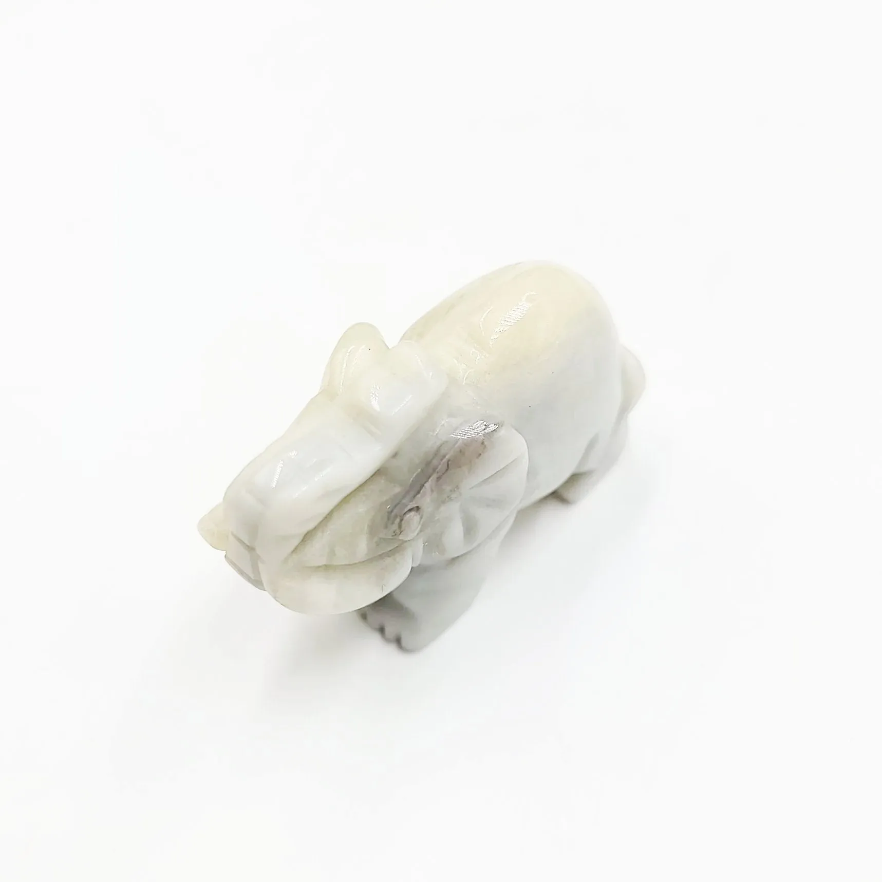 Amazonite Elephant Figurine 2" 50mm