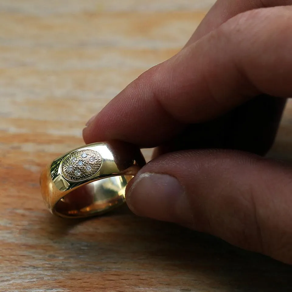 Armor- promise ring and engagement ring
