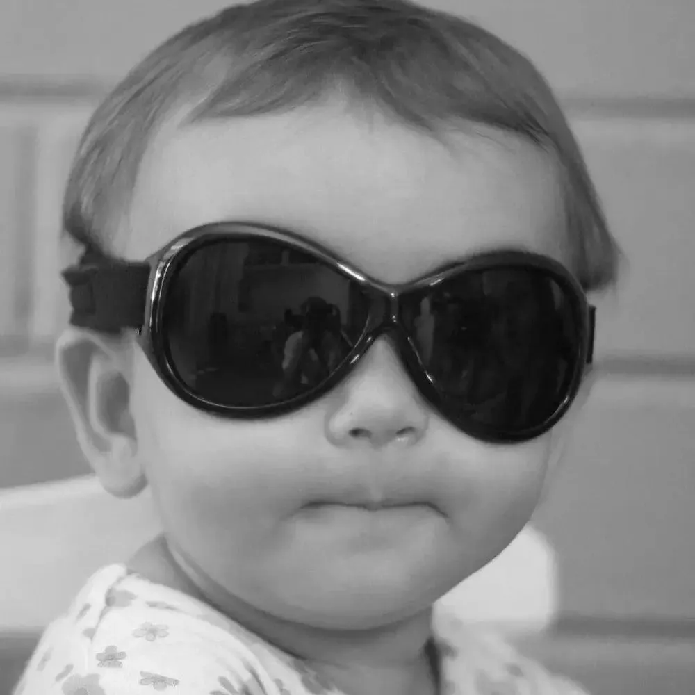 Baby BanZ Retro Sunglasses - IVORY UV