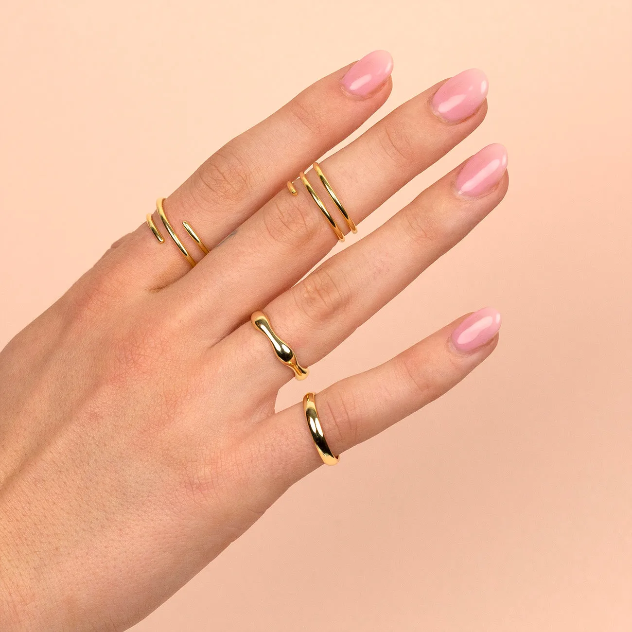 Bamboo Solid Ring