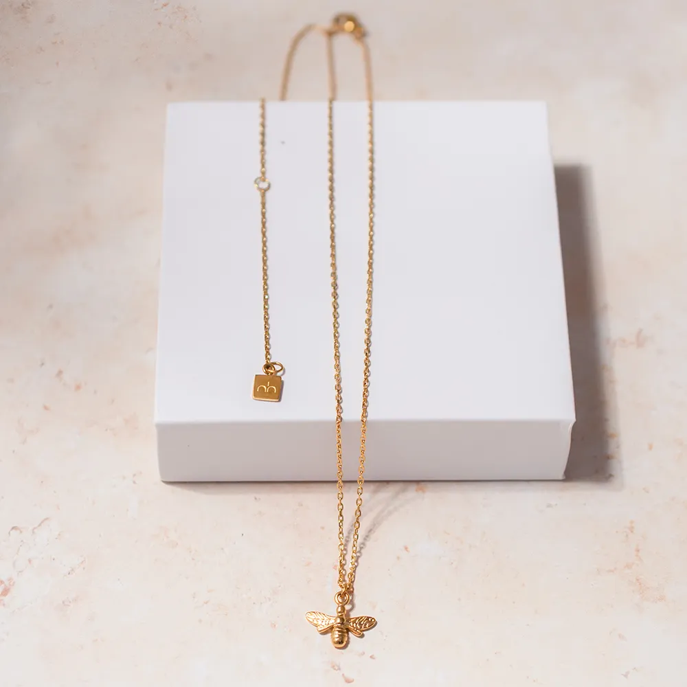 Bee Charm Necklace