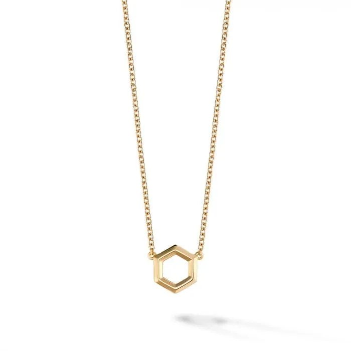Birks Iconic Bee Chic Yellow Gold Pendant, 18 Inches