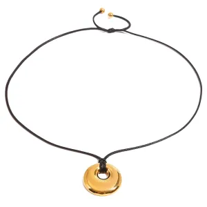 Boho & Mala Stainless Steel Charm Gold Plated Necklace