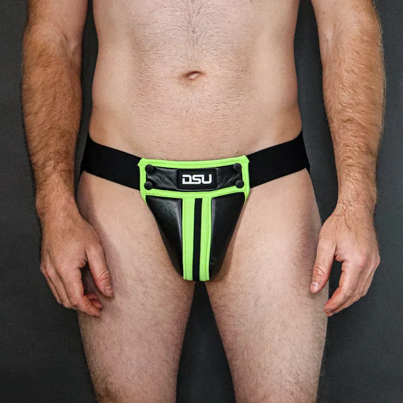 BOLD Harness & Jock Bundle - Neon Green   FREE Socks
