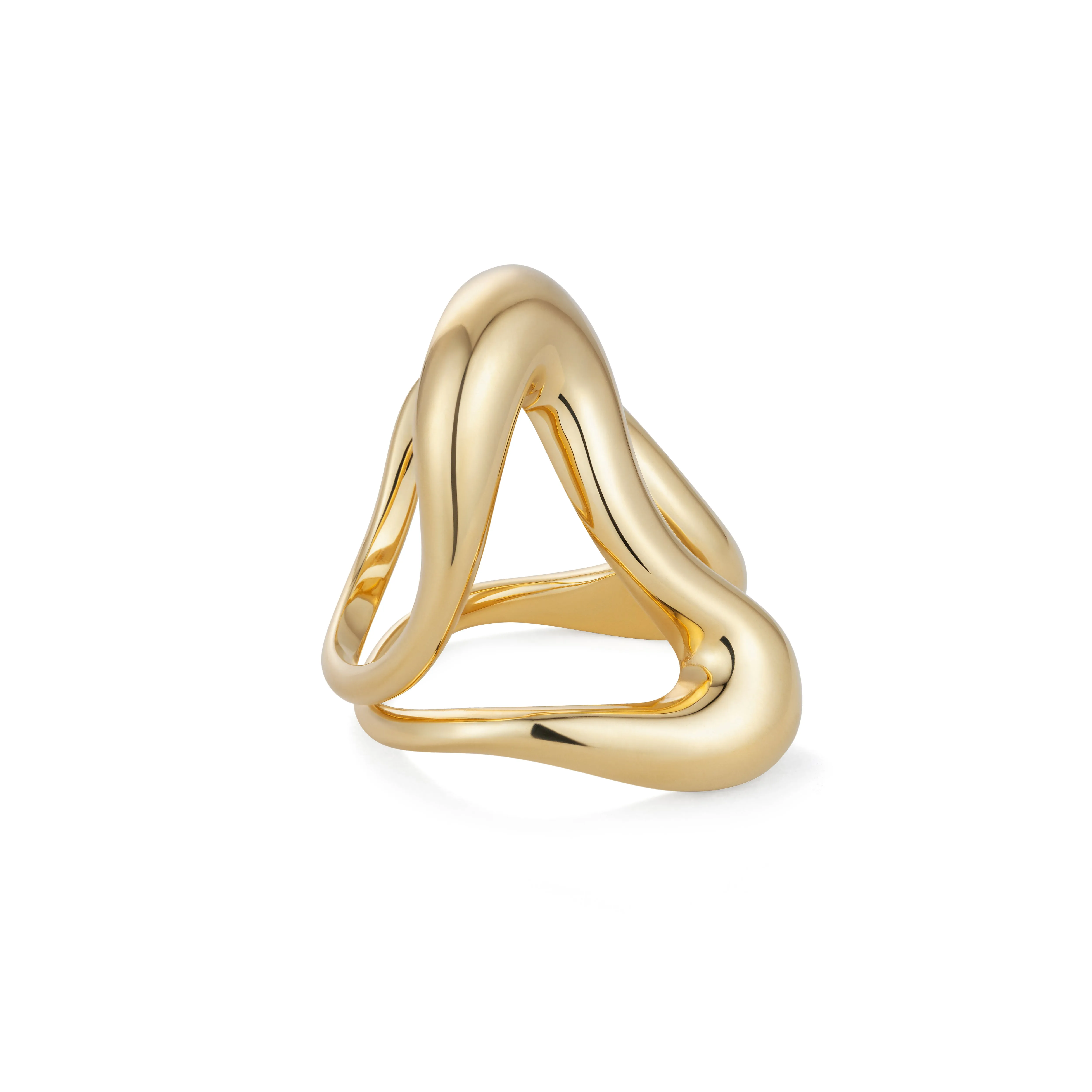 Bold Stream Open Ring