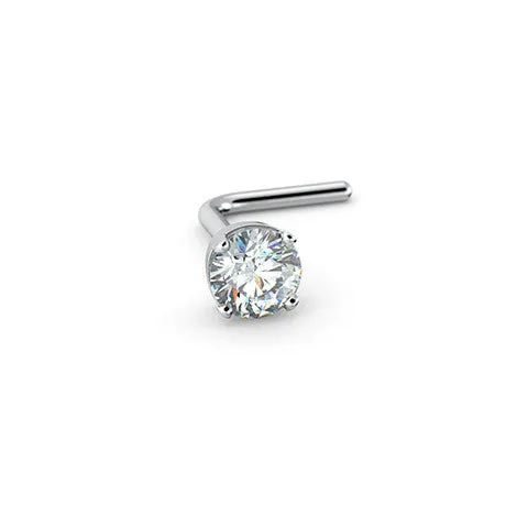 Bold VVS Diamond Nose Stud