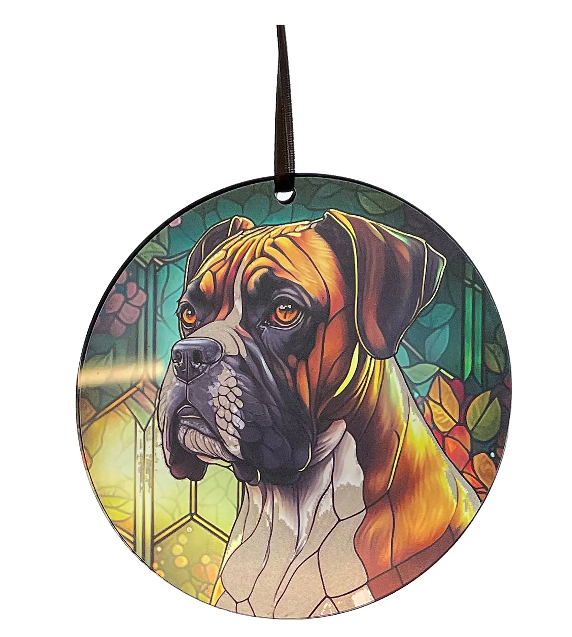 Boxer, Acrylic Window Ornament #SC173