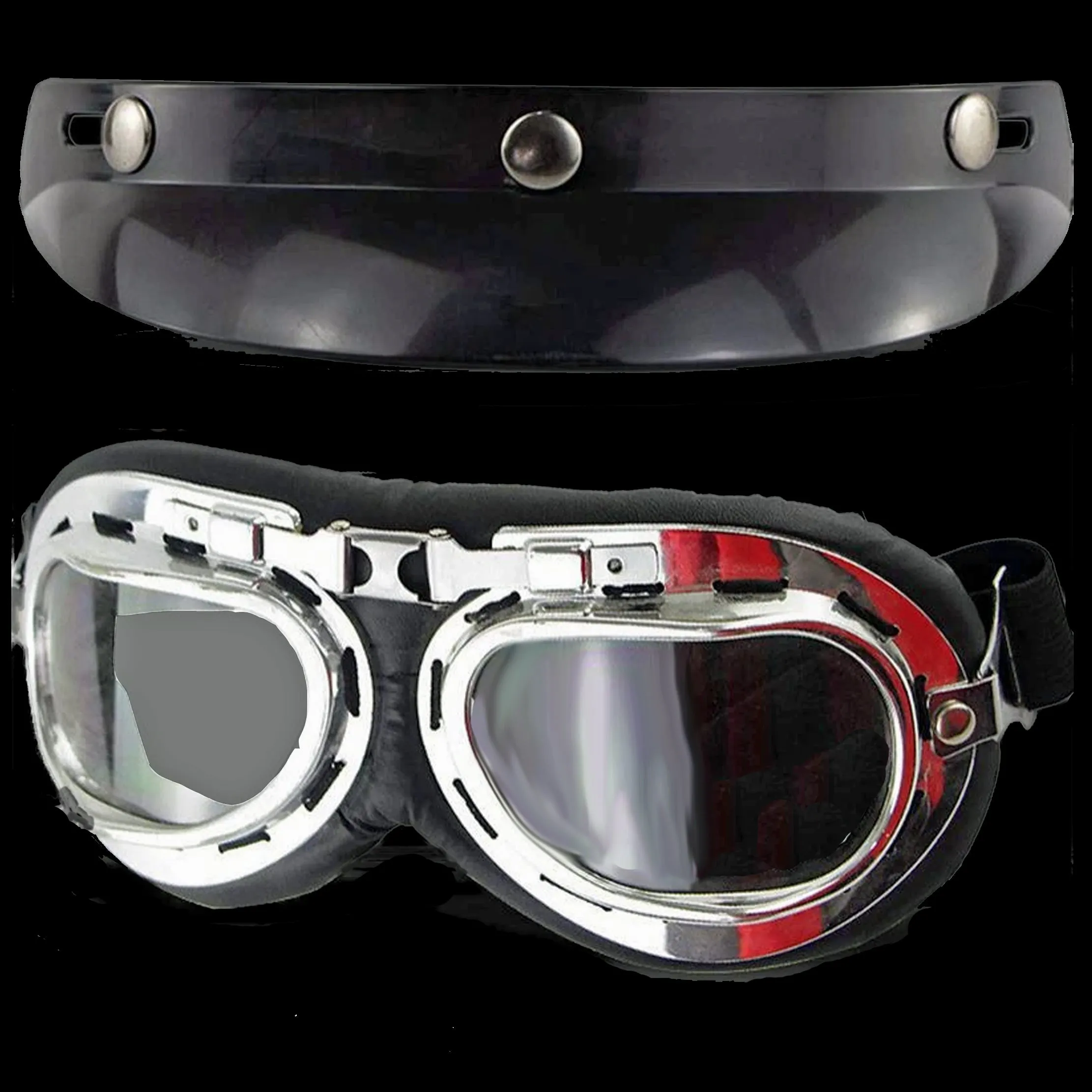 British Invasion DOT Half Helmet