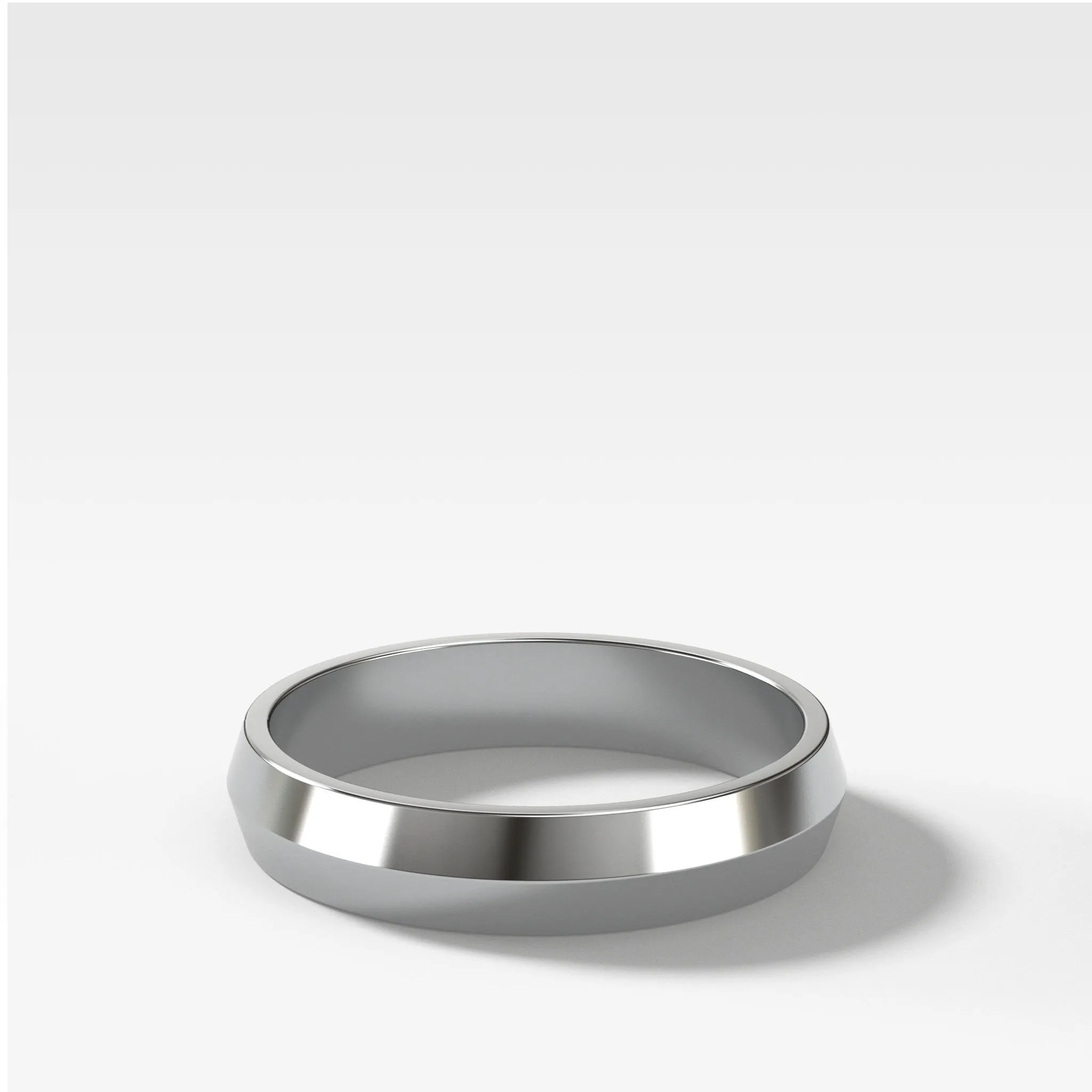Butter Knife Edge Ring (4mm)