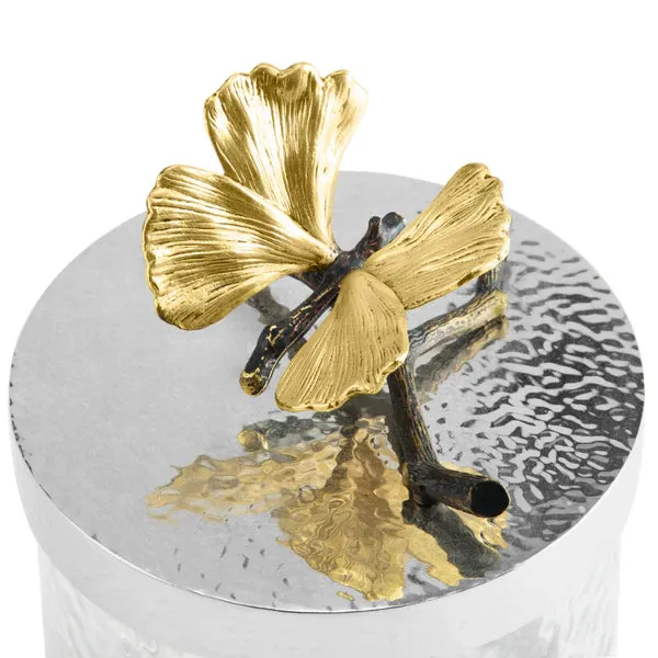 Butterfly Ginkgo Canister