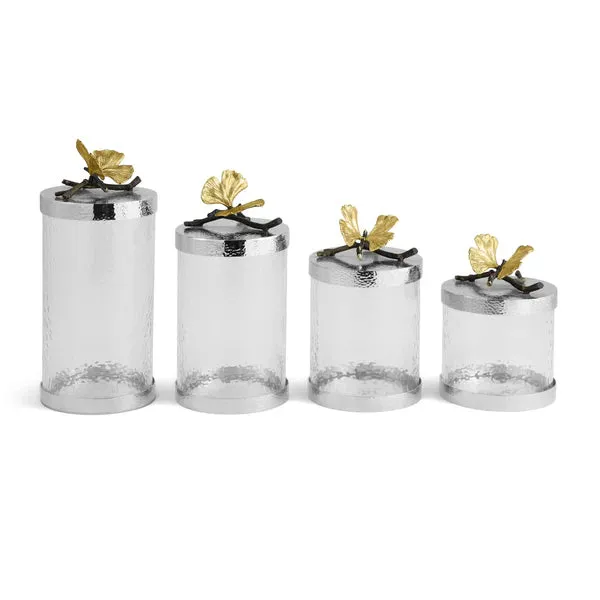 Butterfly Ginkgo Canister