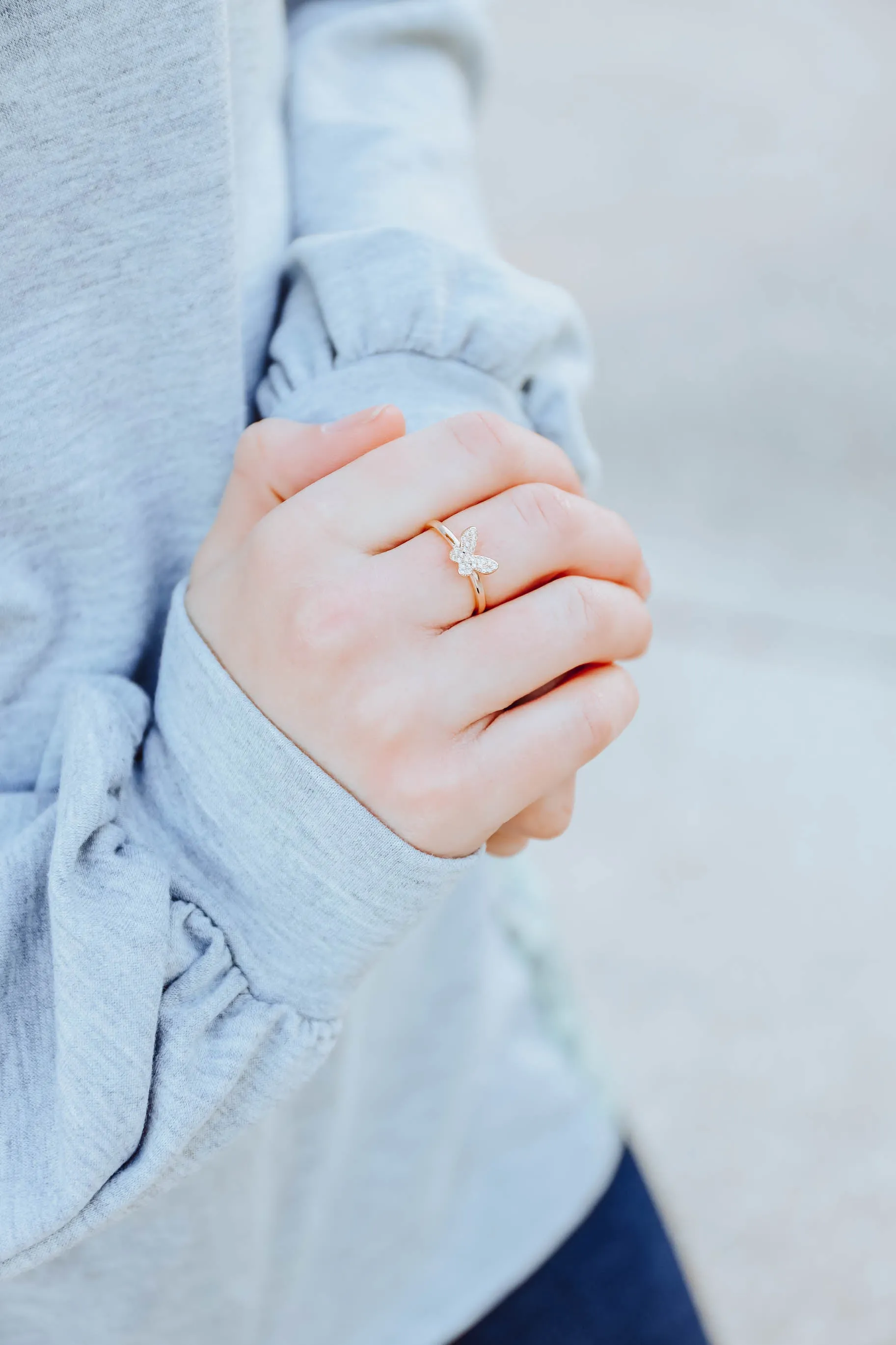 Butterfly Ring by B.b.Lila