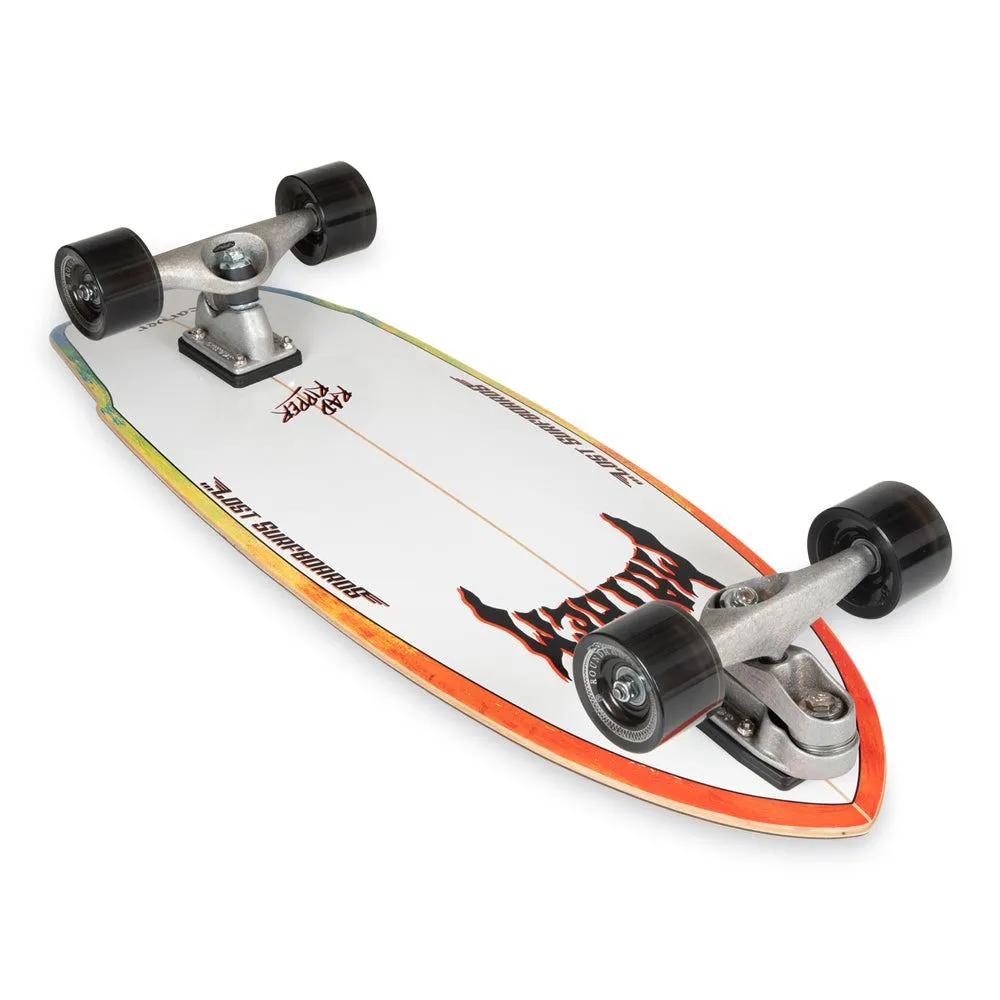 Carver ...Lost Rad Ripper Surfskate Cruiser Skateboard C7 - 10.5" x 31"