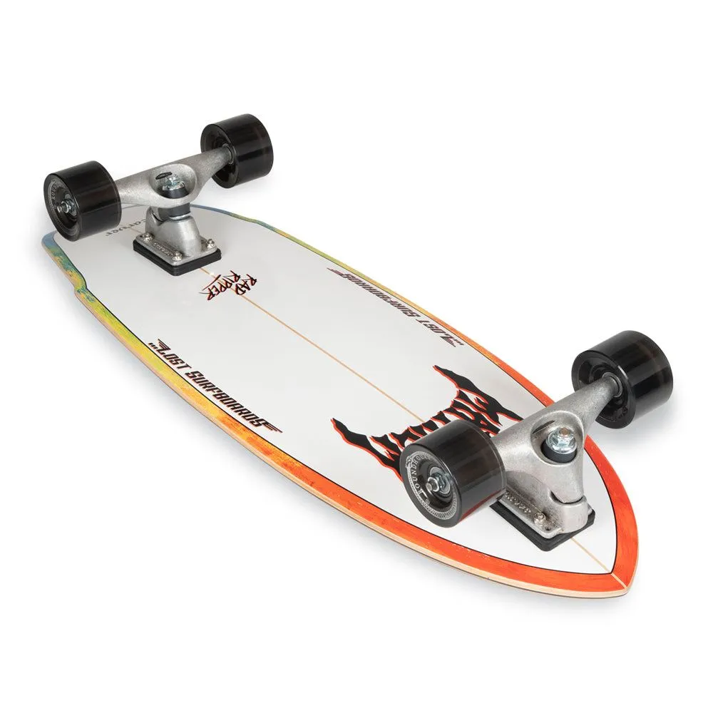 Carver ...Lost Rad Ripper Surfskate Cruiser Skateboard CX - 10.5" x 31"