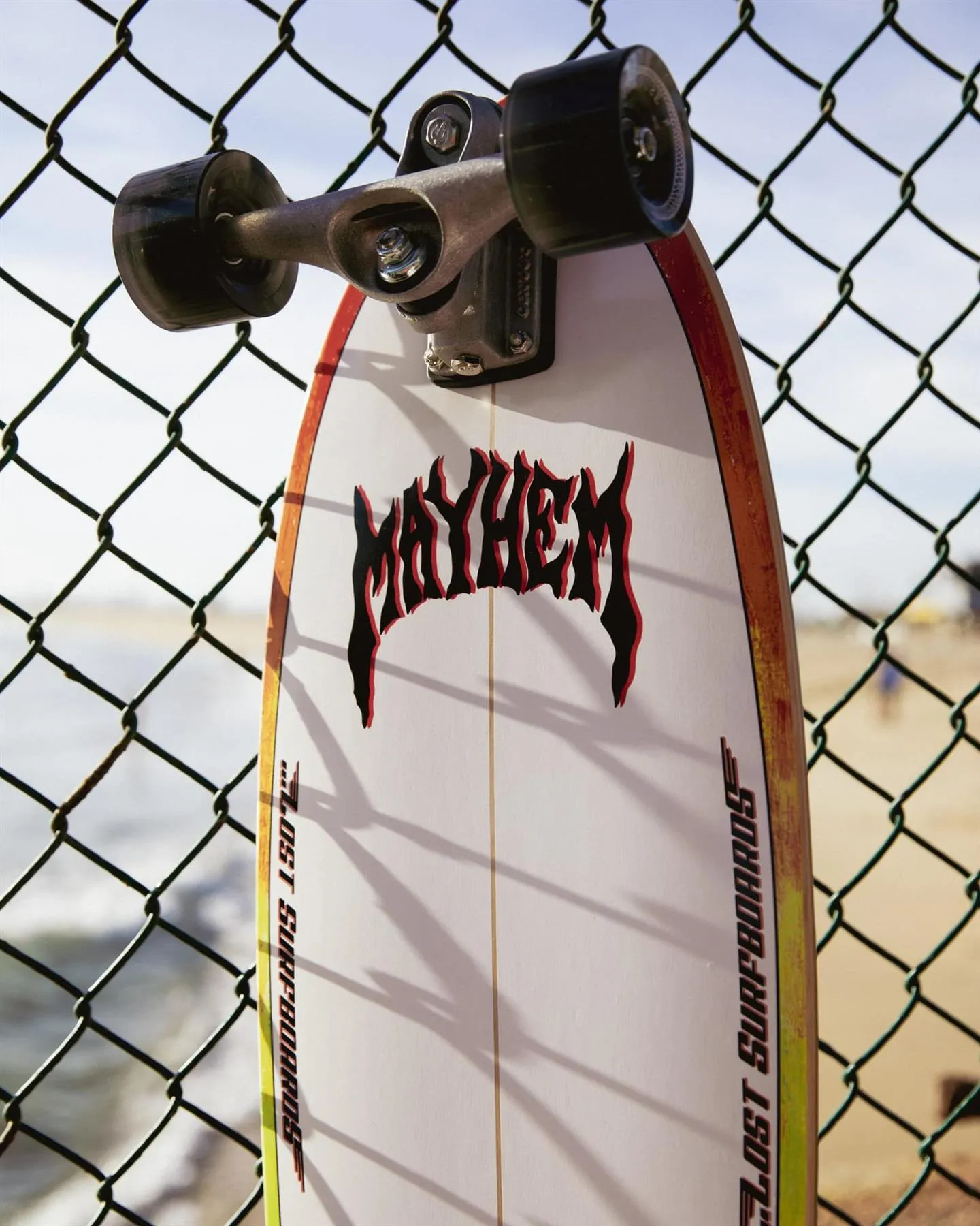 Carver ...Lost Rad Ripper Surfskate Cruiser Skateboard CX - 10.5" x 31"