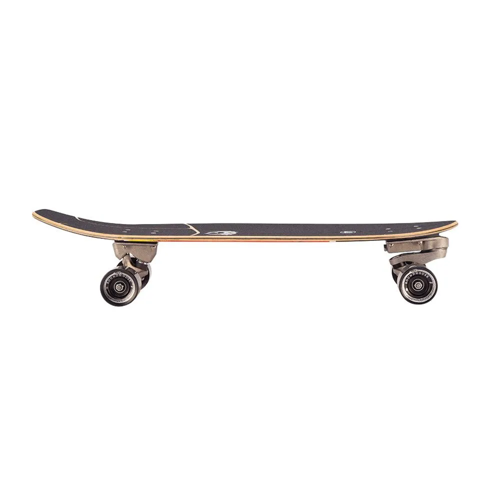 Carver ...Lost Rad Ripper Tie Dye Surfskate Cruiser Skateboard C7 - 10.5" x 31.0" WB 17.5"
