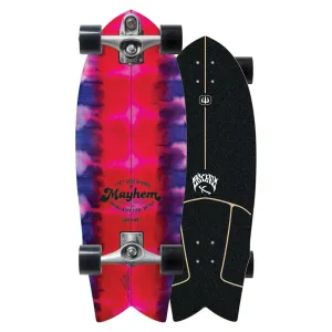 Carver ...Lost RNF Retro Tie Dye Surfskate Cruiser Skateboard C7 - 9.875" x 29.5" WB 16.5"