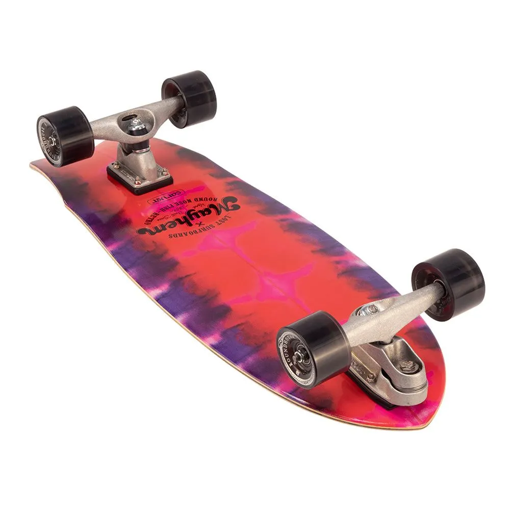 Carver ...Lost RNF Retro Tie Dye Surfskate Cruiser Skateboard C7 - 9.875" x 29.5" WB 16.5"