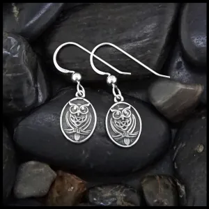 Celtic Owl Earrings