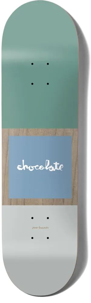 Chocolate OG Square Jesus Fernandez  Skateboard Deck - 8.25"