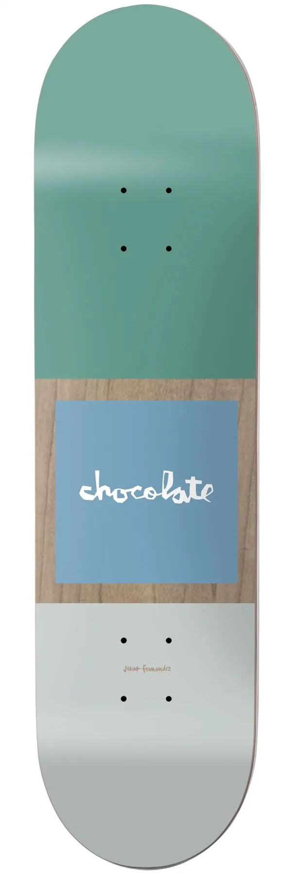 Chocolate OG Square Jesus Fernandez  Skateboard Deck - 8.25"