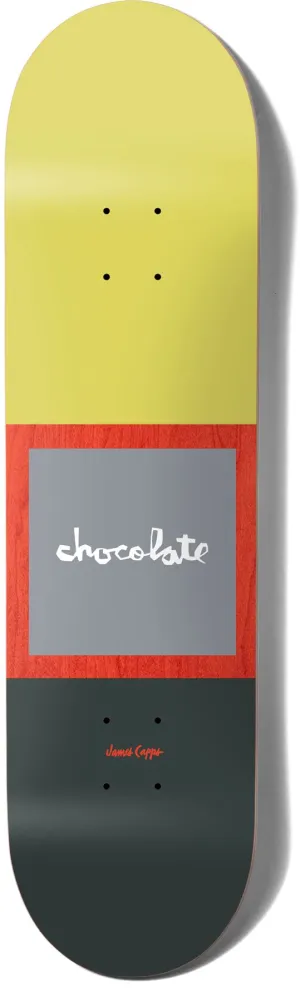 Chocolate OG Square W44D3 James Capps Skateboard Deck - 8.5"