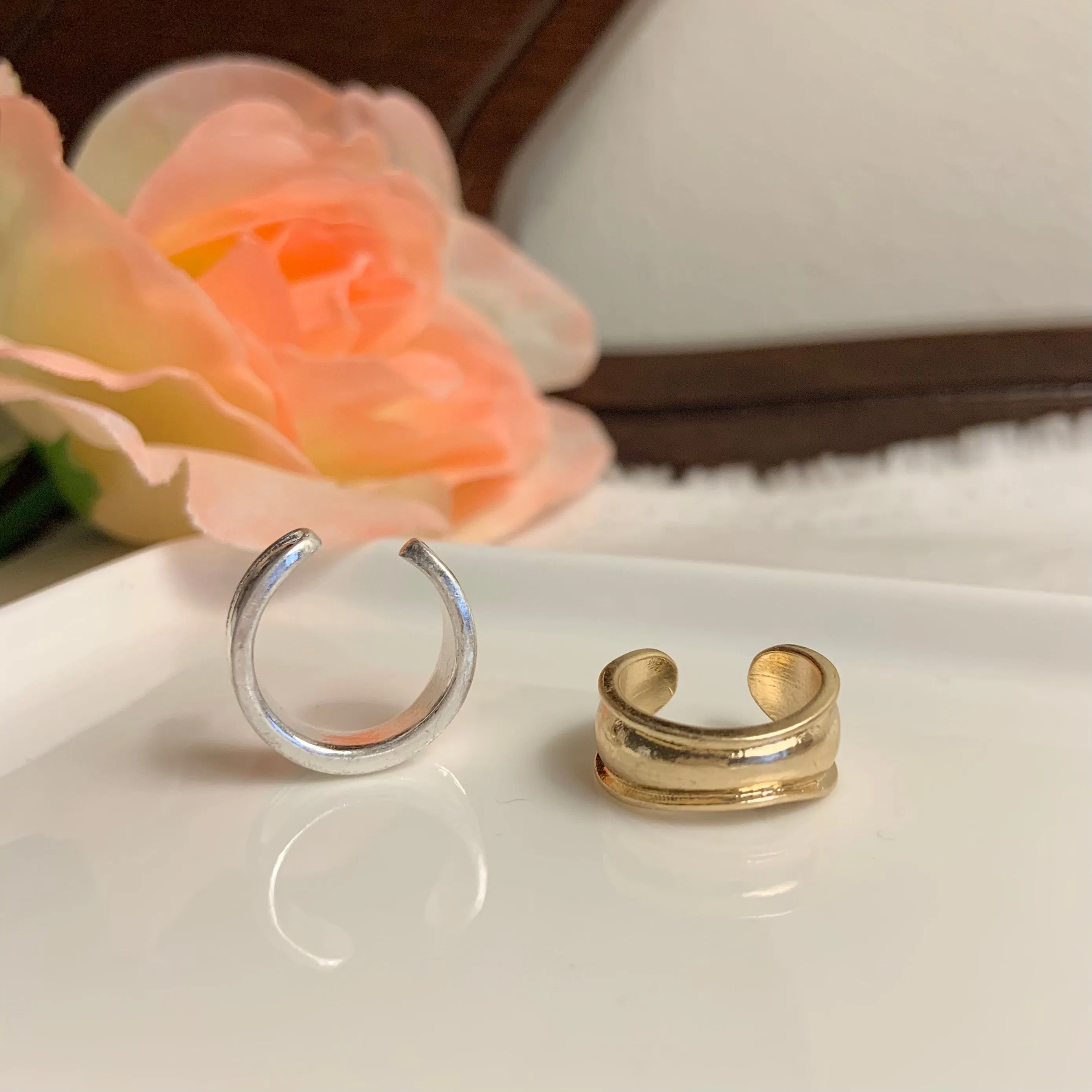 Chunky Bold Pinky & Midi Ring