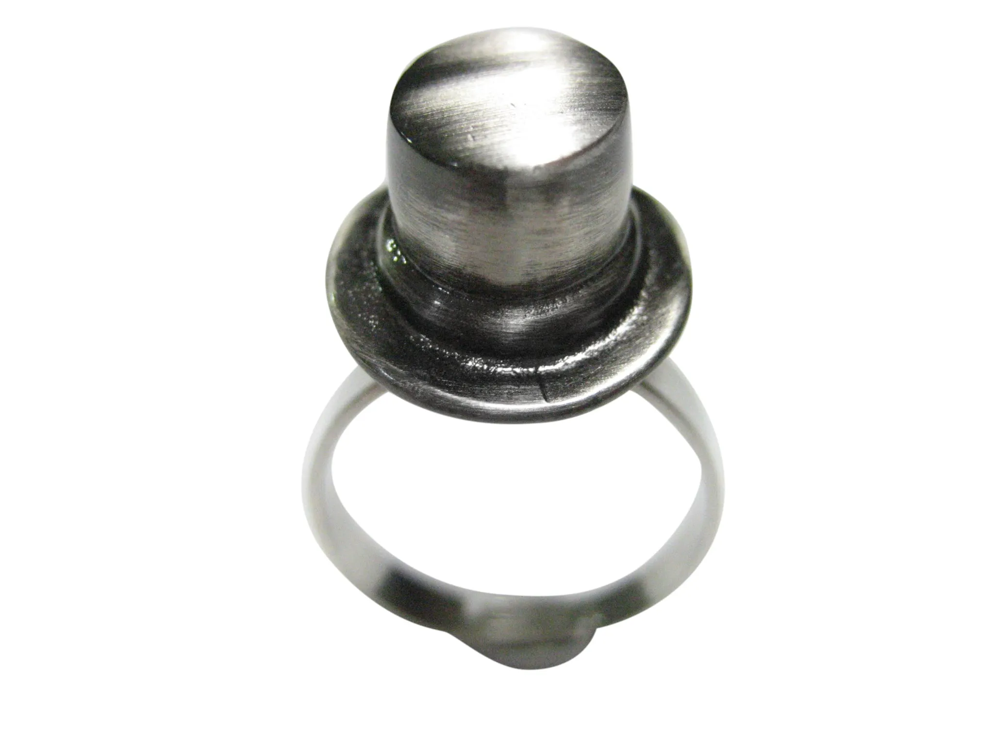 Classy Retro Top Hat Adjustable Size Fashion Ring