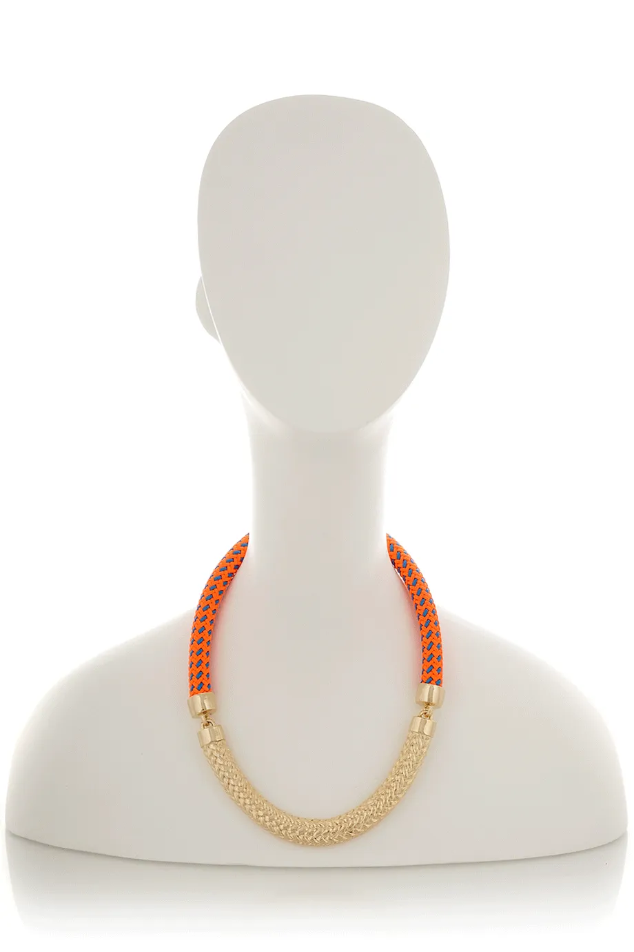 CONCORD Neon Orange Gold Necklace