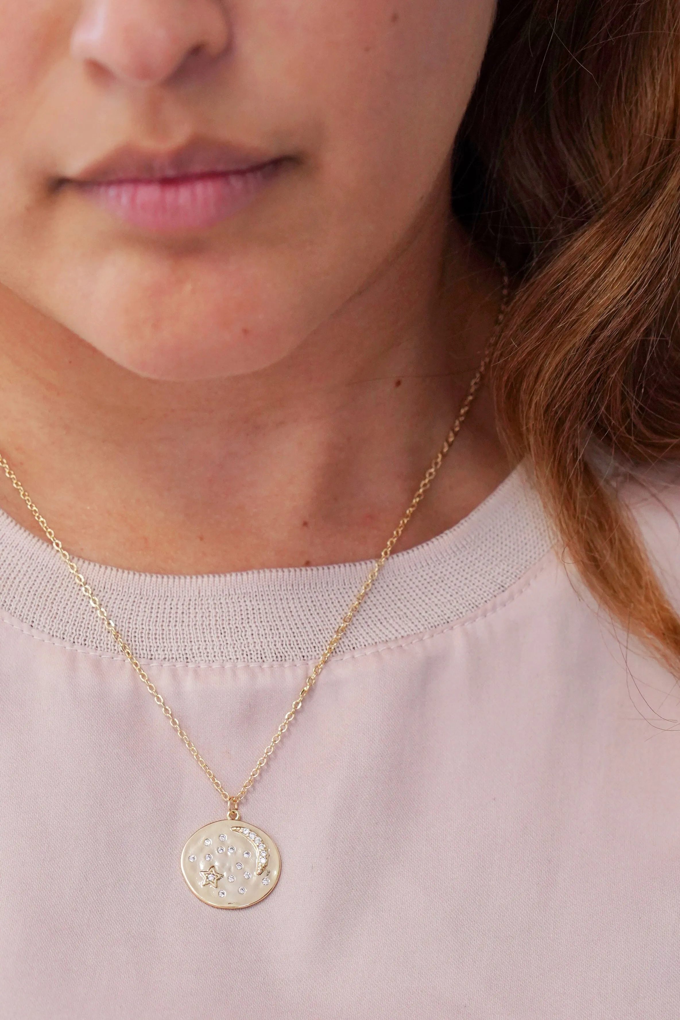 Constellation Coin Necklace