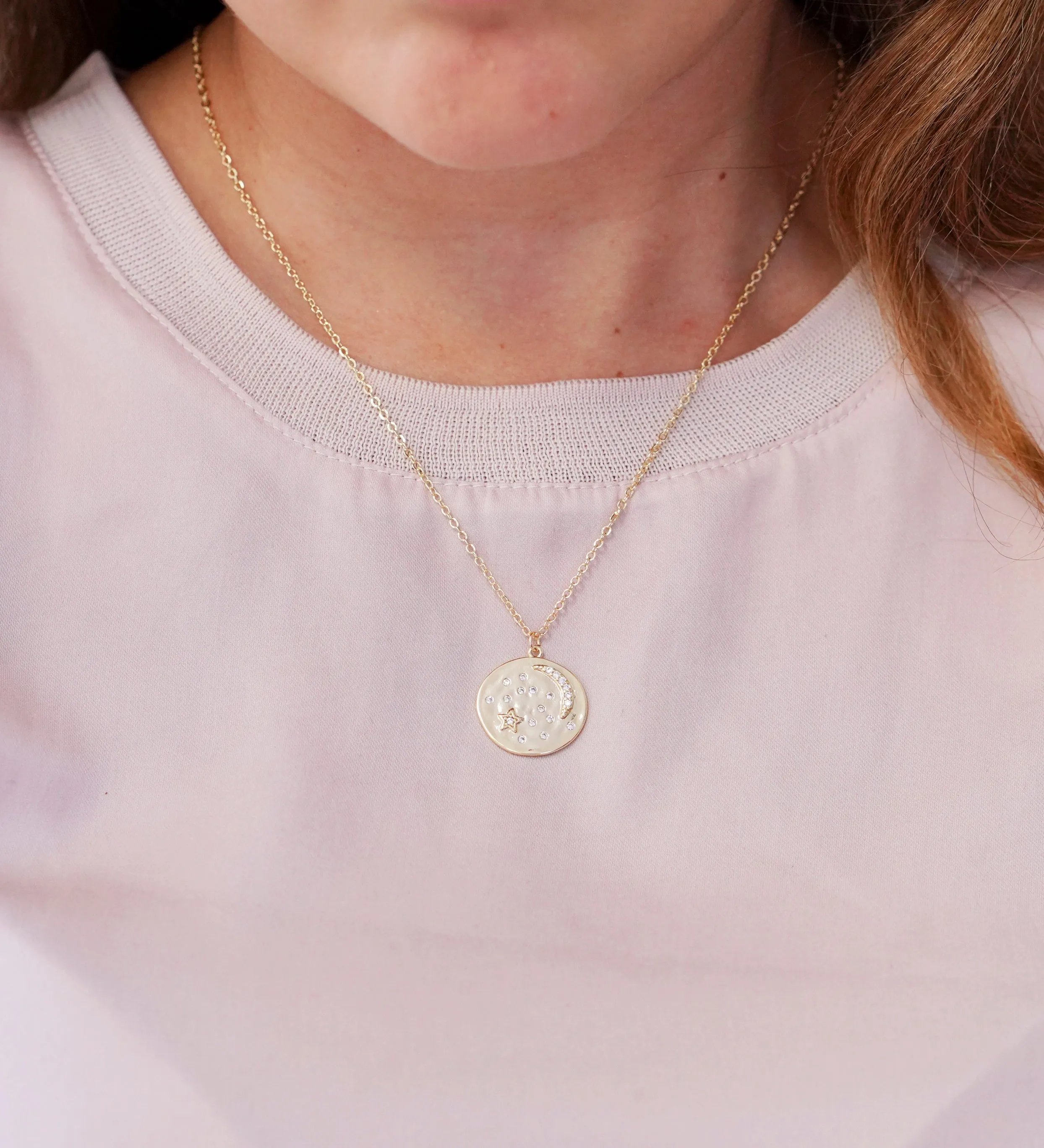 Constellation Coin Necklace