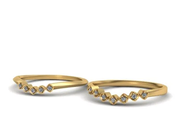 Contentment - Dainty Stacking Ring