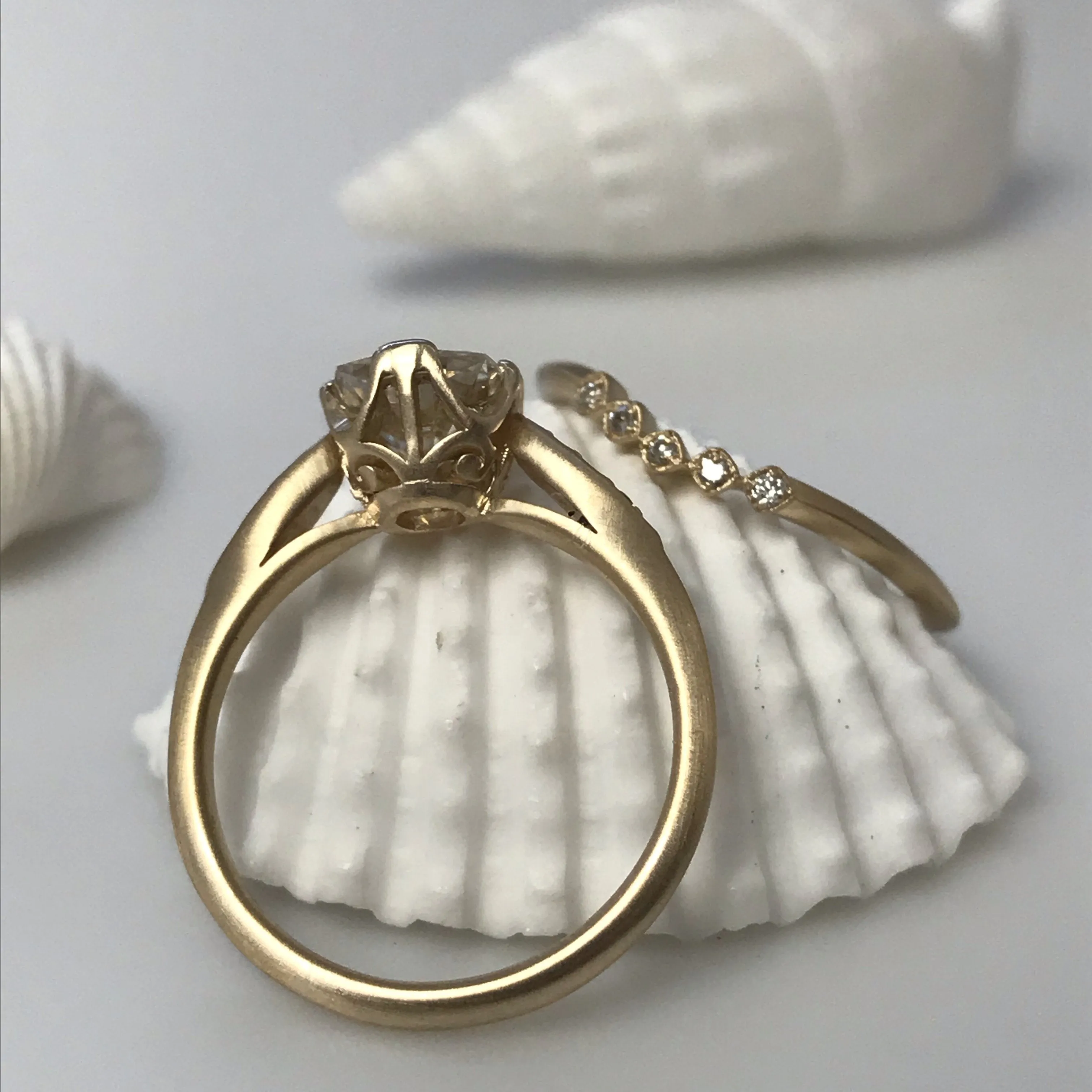 Contentment - Dainty Stacking Ring