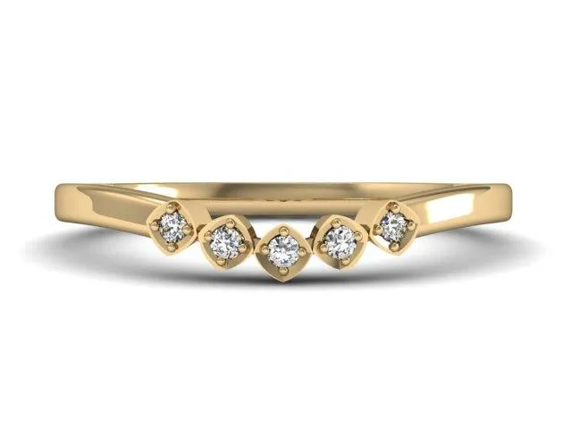 Contentment - Dainty Stacking Ring