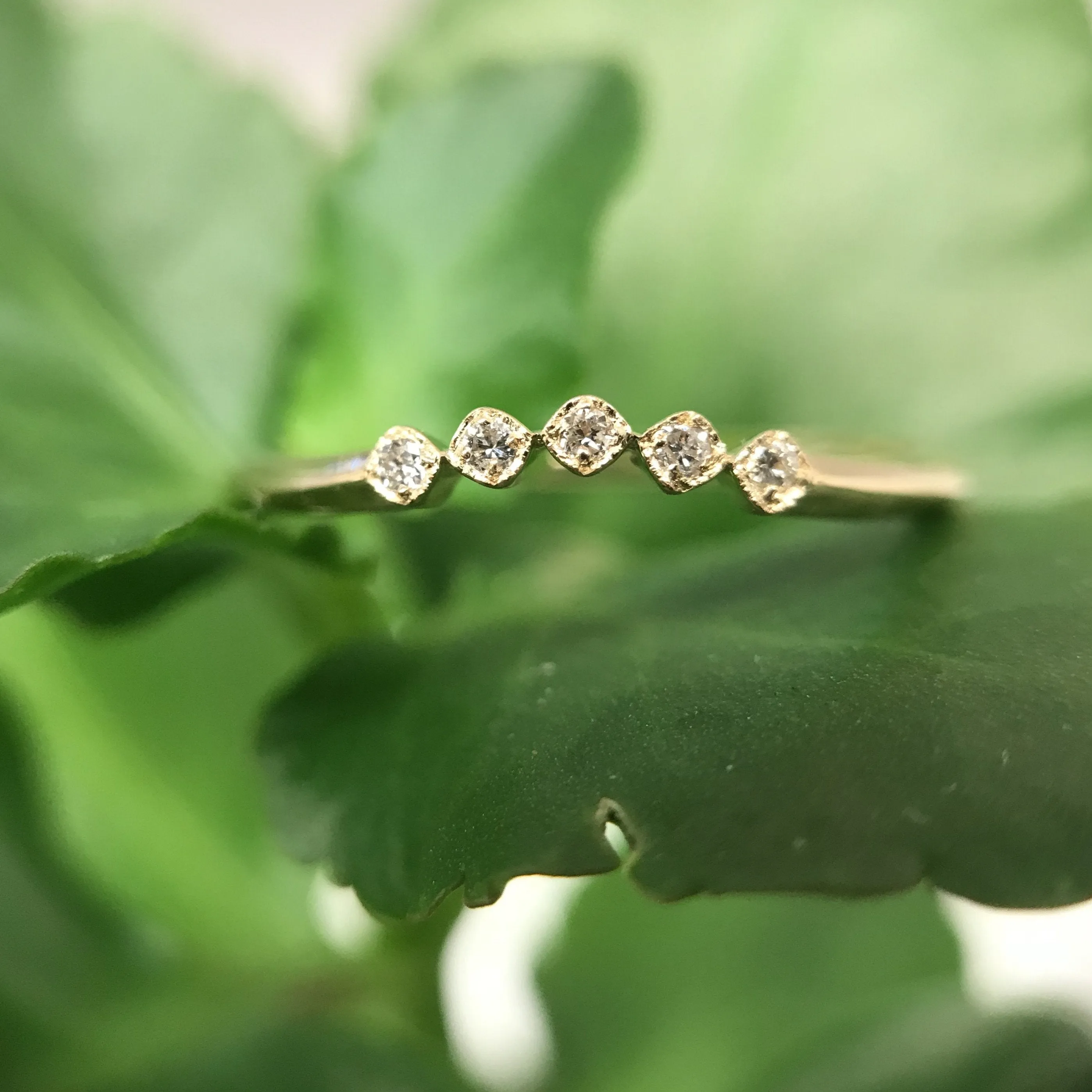 Contentment - Dainty Stacking Ring
