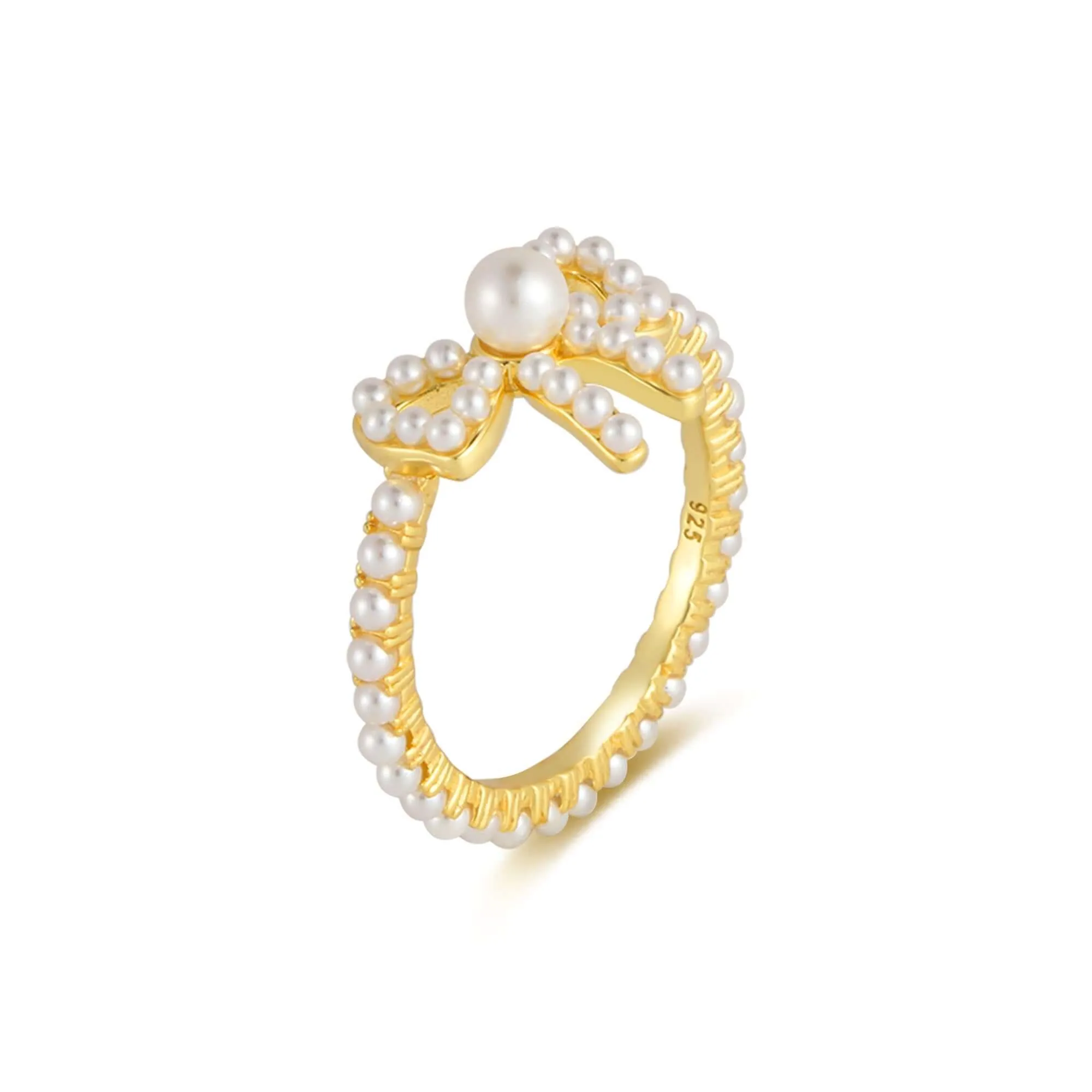 Coquette Charm Dainty Encrusted Ring Bracelet Necklace Chic Hoop Earrings Set by Katie