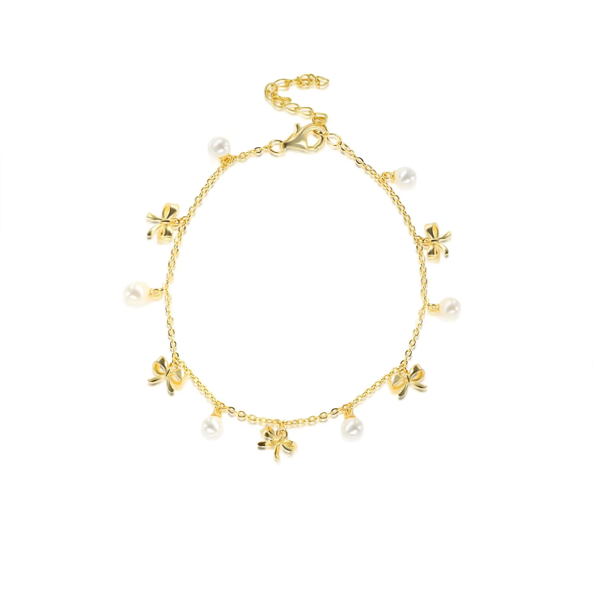 Coquette Charm Dainty Encrusted Ring Bracelet Necklace Chic Hoop Earrings Set by Katie