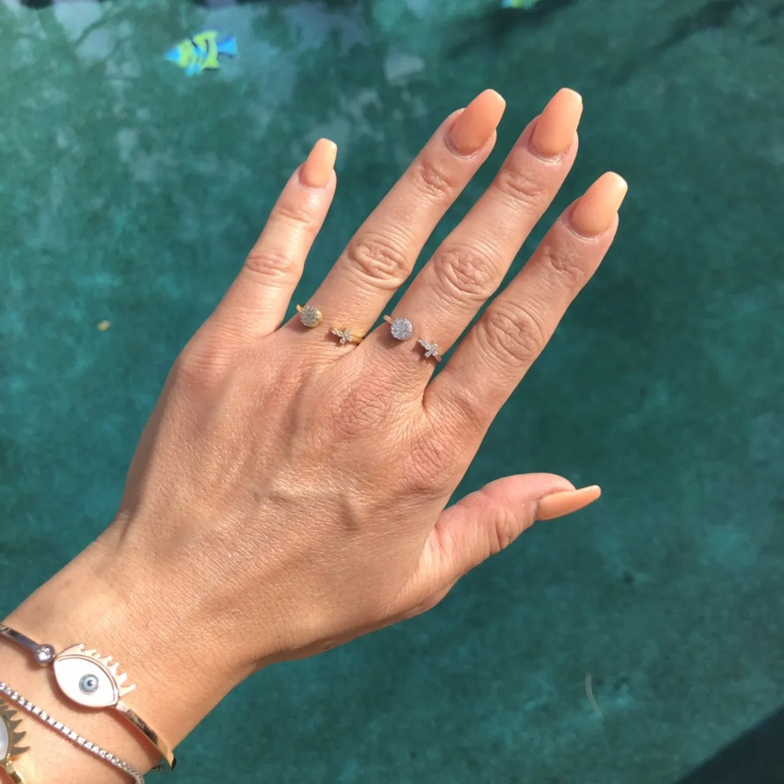 Cross Disc Ring