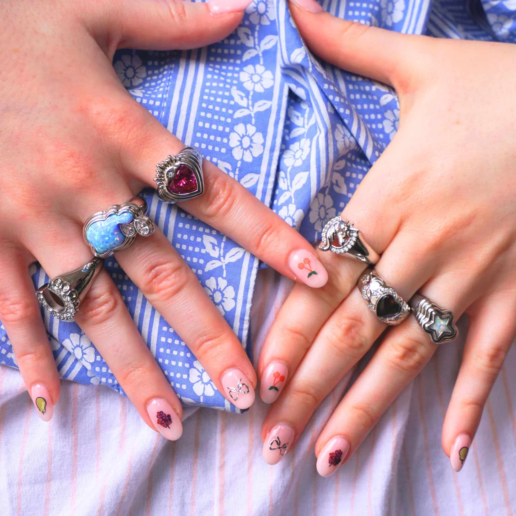 Cry Me a River Blue Opal Silver
