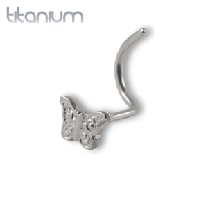 Dainty Butterfly Nose Screw Implant Grade Titanium