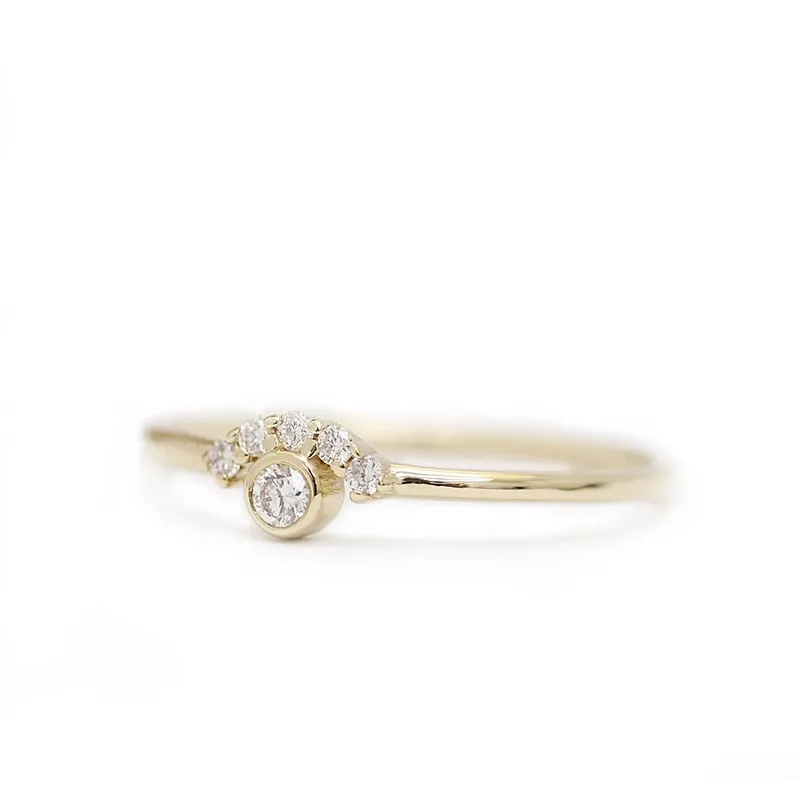 Dainty Crystal Ring