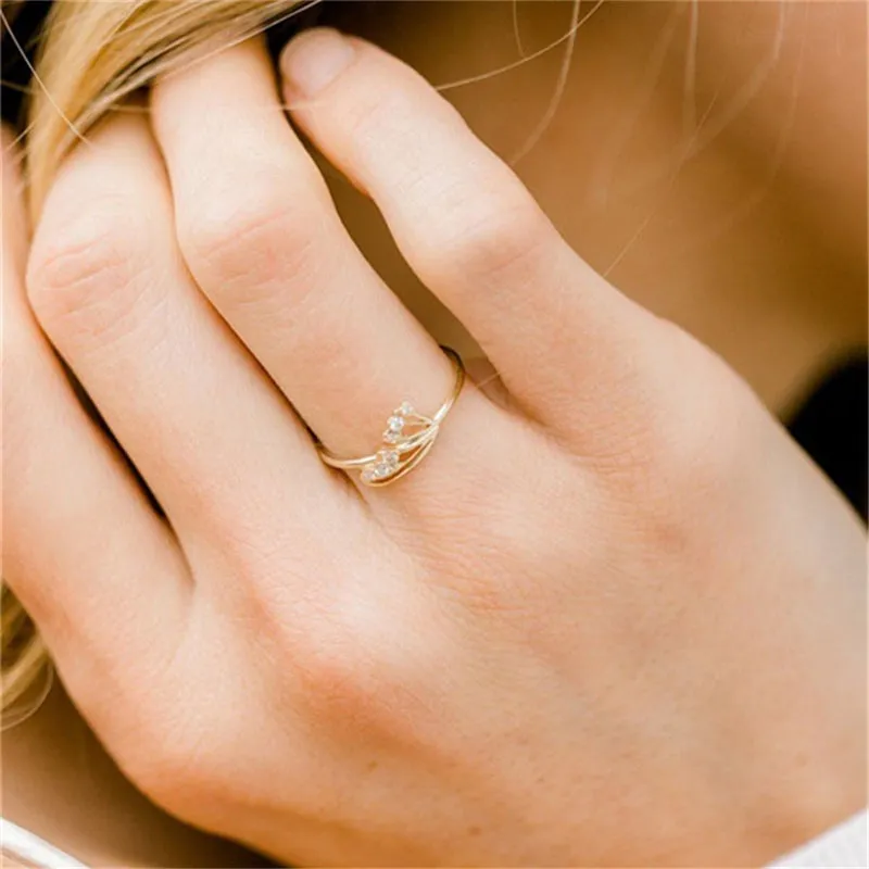Dainty Engagement Ring