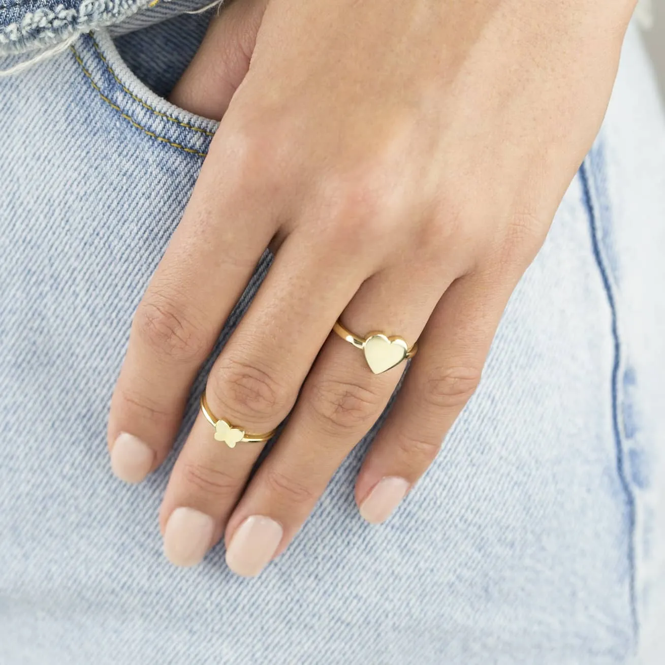 Dainty Heart Ring