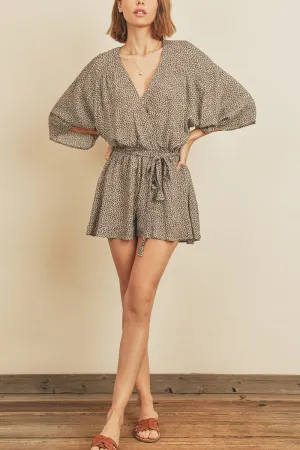 Dainty Leopard Romper